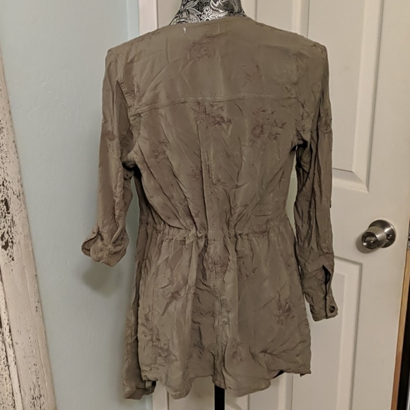 ✨50% OFF✨ Knox Rose olive floral embroidery jacket - Picture 6 of 8